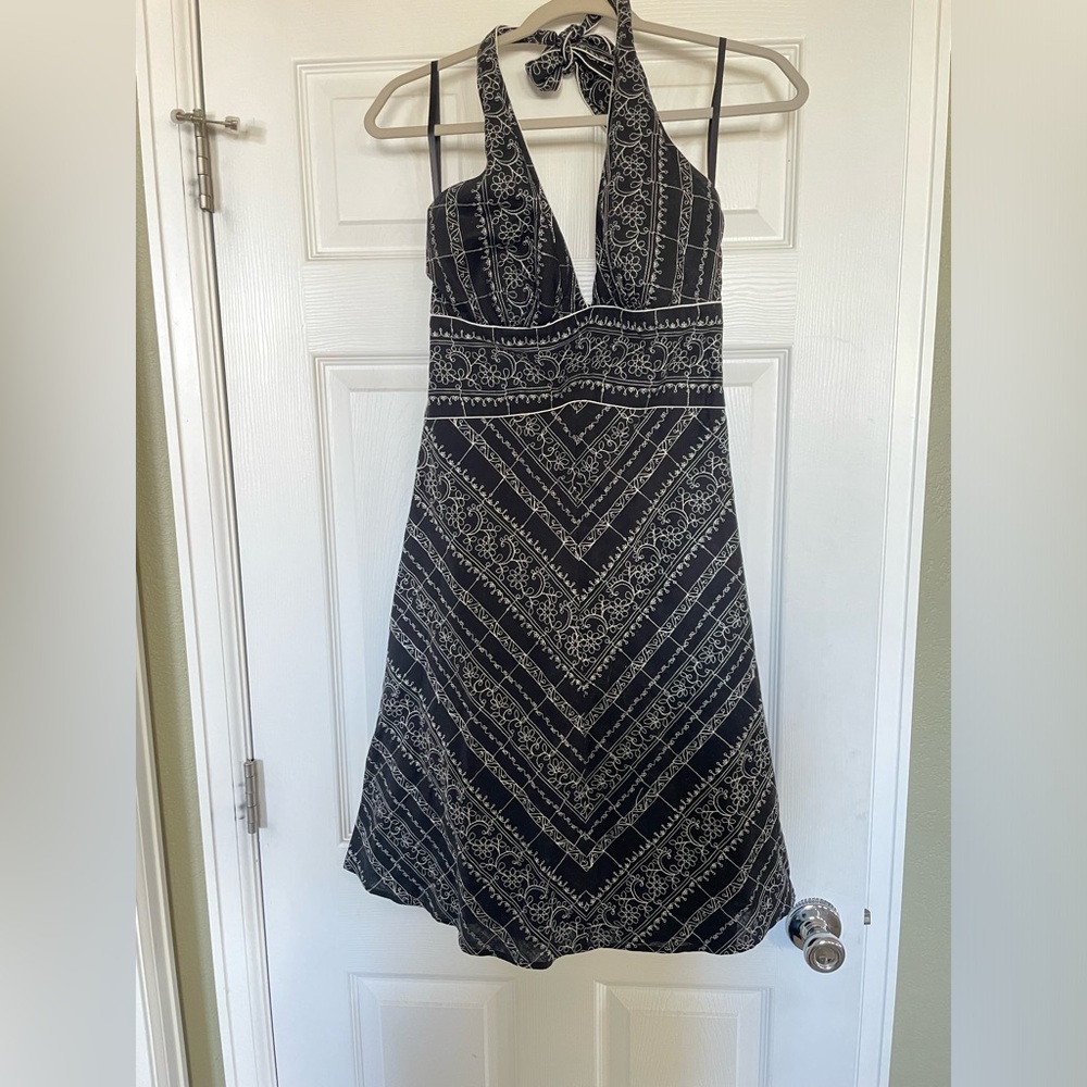 White House Black Market Vintage Halter Dress